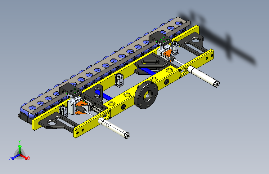 码垛瓶罐产品用机械夹爪