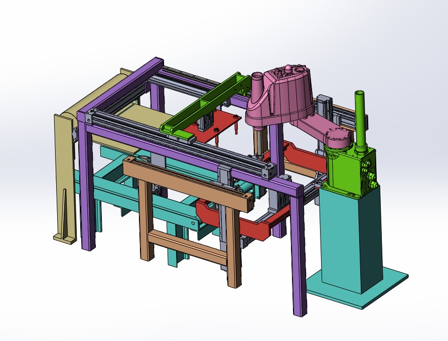 码垛机3D