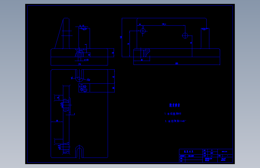 CA6140车床的拨叉夹具设计