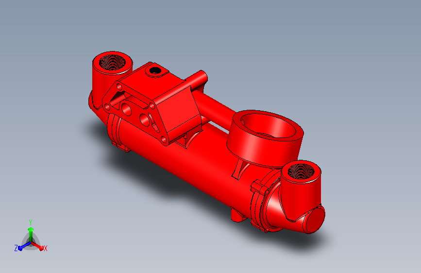 外部油冷却器过热