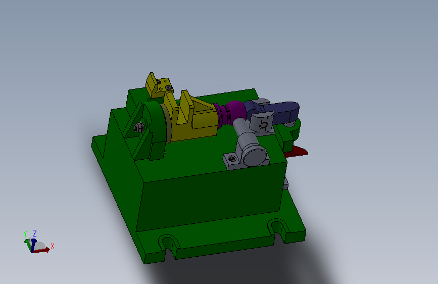 CA6140机床拨叉（831003）工艺及粗铣18H11槽  【版本5】【气缸】【三维SolidWorks】