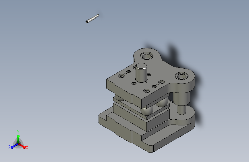 Z形件弯曲模设计模型--976181--250