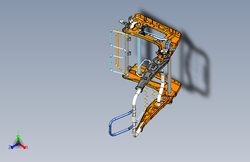 汽车座椅骨架总成MF1857768