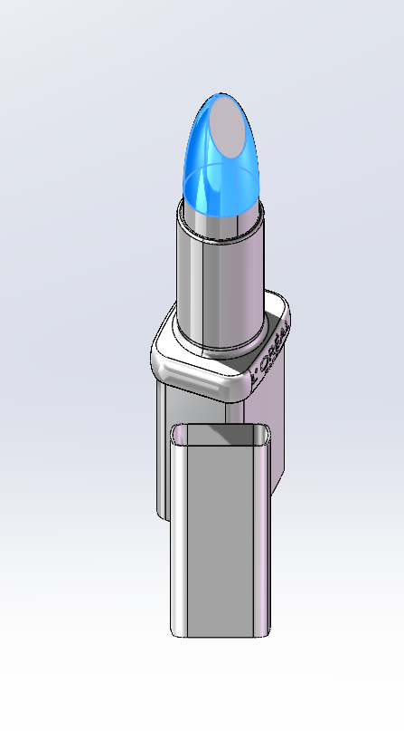 美妆子弹口红模型