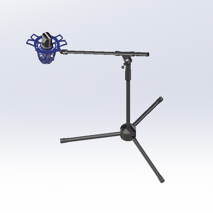 麦克风防震支架