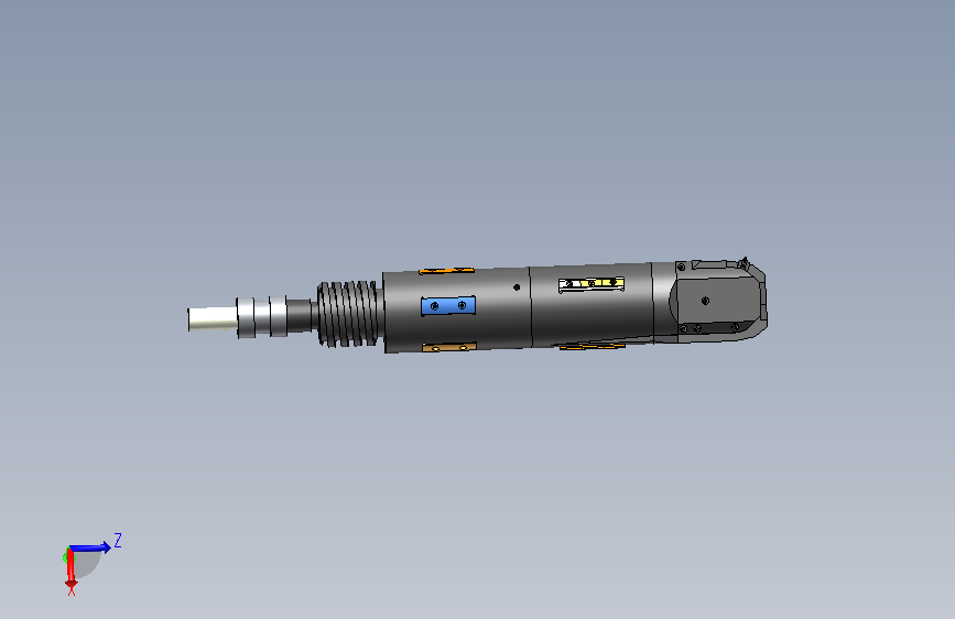 深盲孔内型面变径镗刀装配图=1753710=600