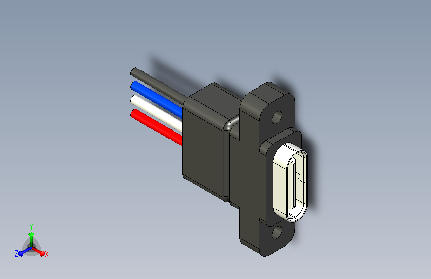 A0005766-USB Type-C 面板安装扩展板