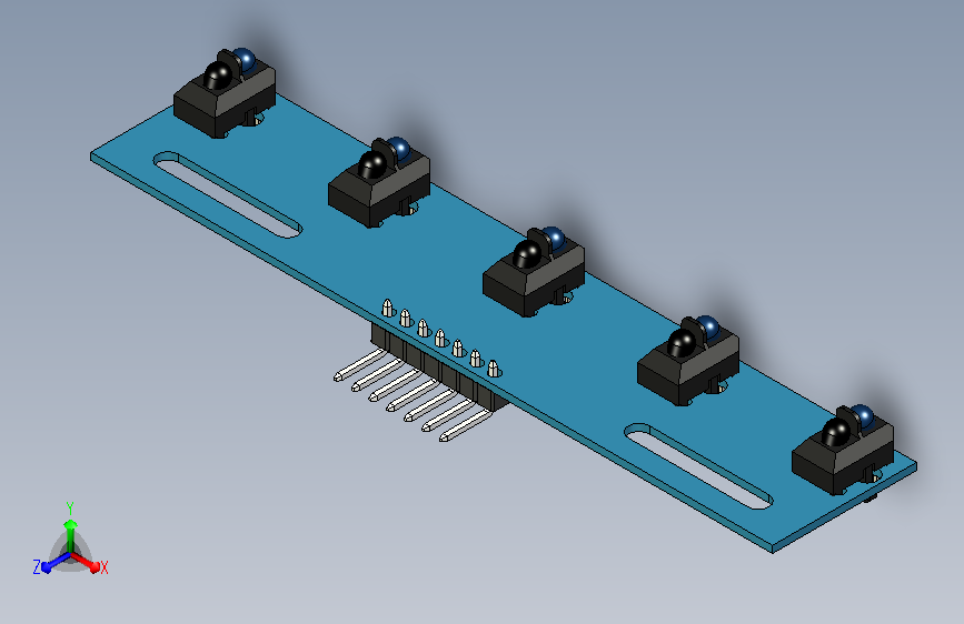 A0005774-Hw-871 5通道线跟踪传感器