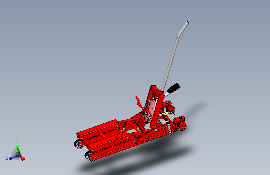 A0005777-Liftmaster Powerjack TT6235 摩托车升降机 - 组装