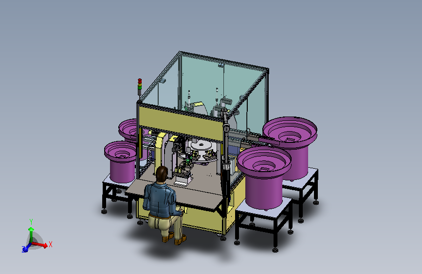 安全带卡扣自动上螺钉拧紧设备