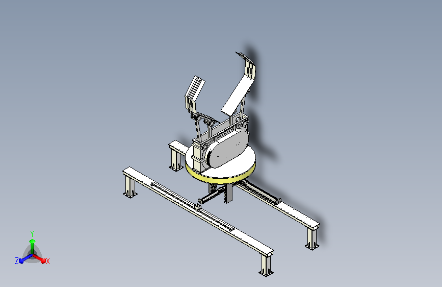 三坐标轮胎夹持机械手--370044-50