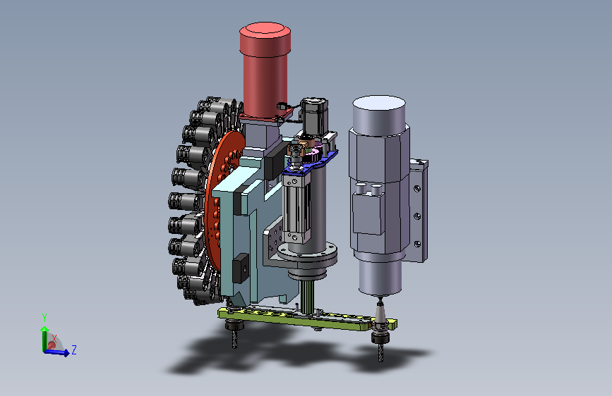 换刀机械手三维 1781414==wb40
