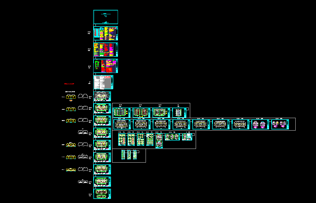 【审图修改版】建施-心泊湾小区住宅楼建筑施工图全套CAD图纸