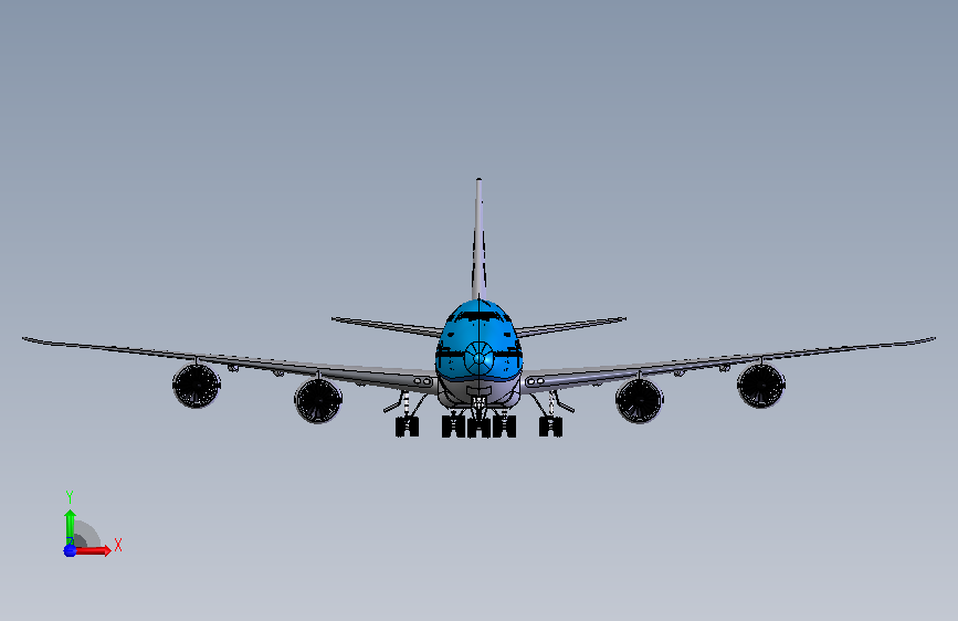 波音747-8飞机