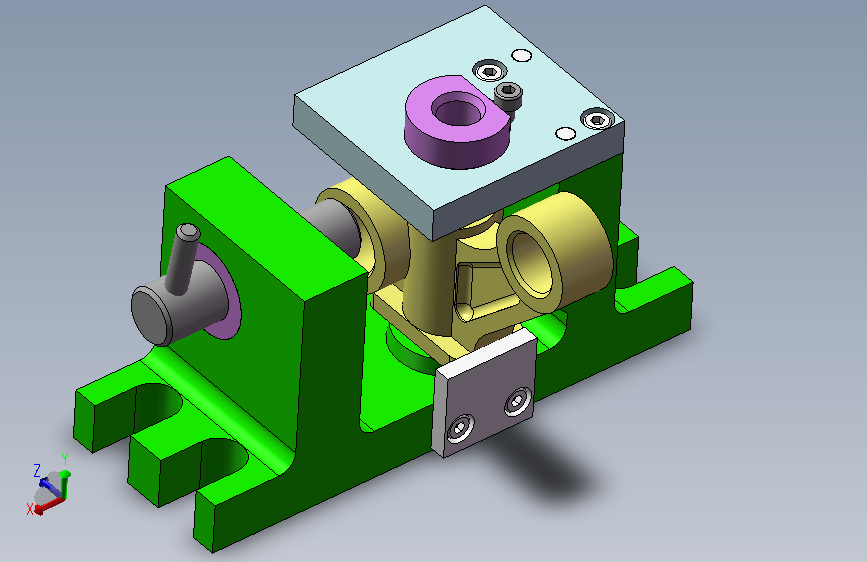 气门摇臂轴支座加工工艺及钻11孔夹具设计【含三维SW】