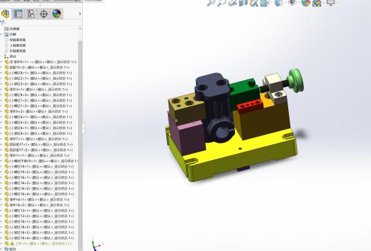 气门摇杆轴支座加工工艺及铣底面夹具设计【含三维SW】