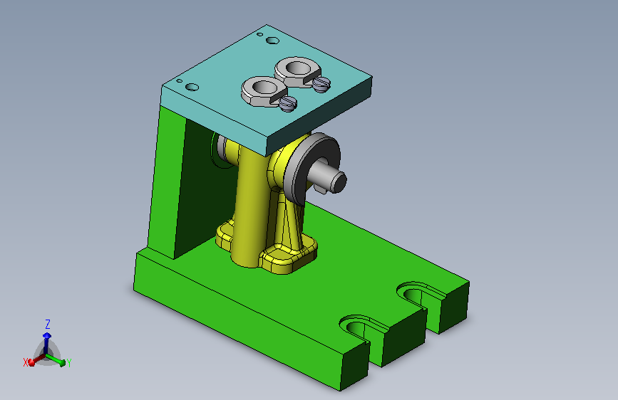 气门摇杆轴支座加工工艺及钻2-φ13孔夹具设计【含三维SW】