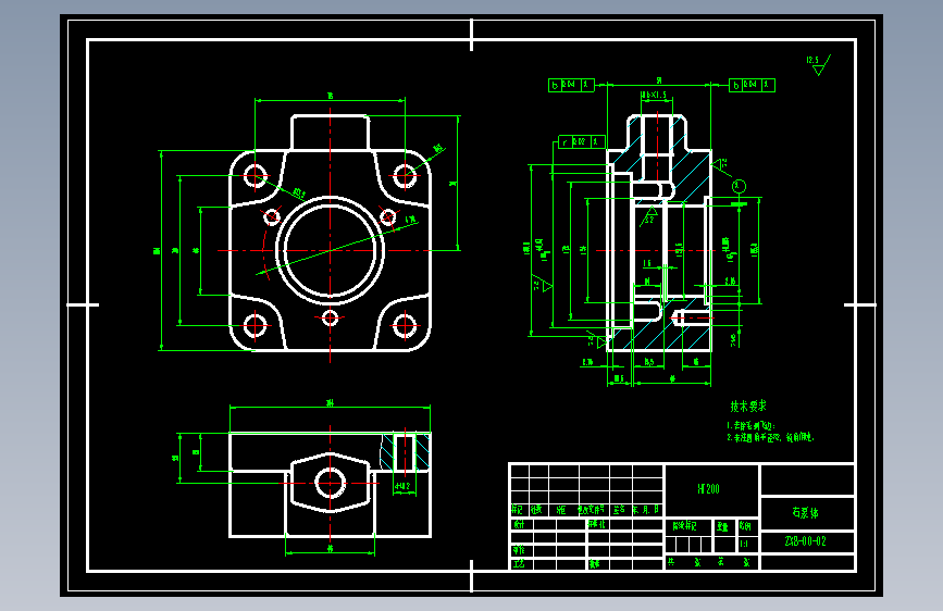 汽车液压转向泵设计