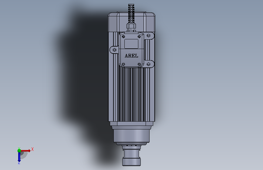 Arel 主轴电机 ARFM 4K L ER 40 系列_mZhrlY_SOLIDWORKS 2025_模型图纸下载 – 懒石网