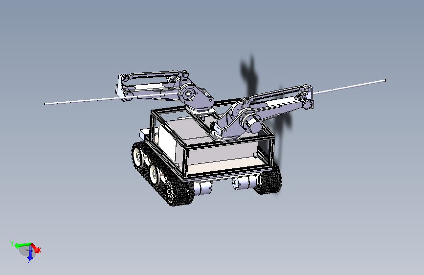 履带式打药喷药车