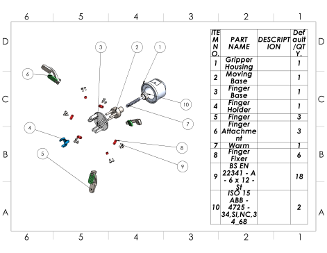 A0005816-4-自由度机器人手臂全包