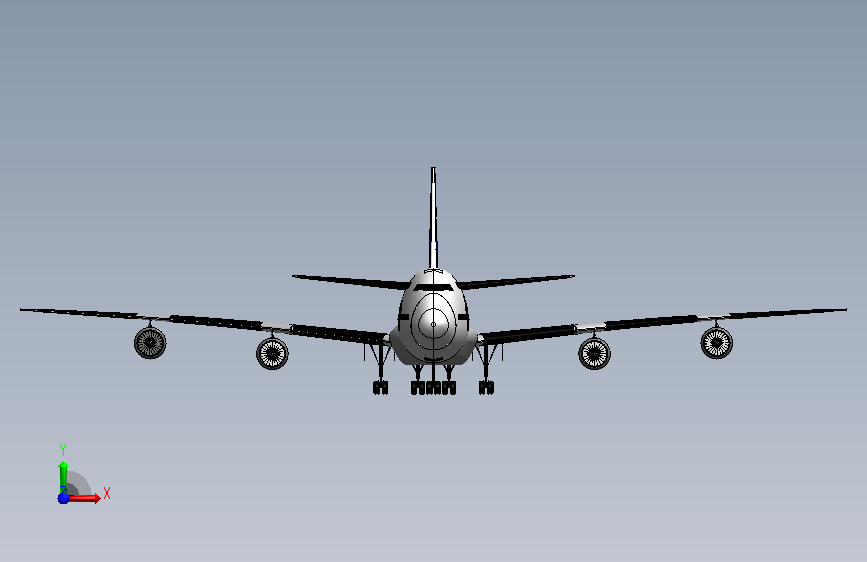 波音 747-400客机