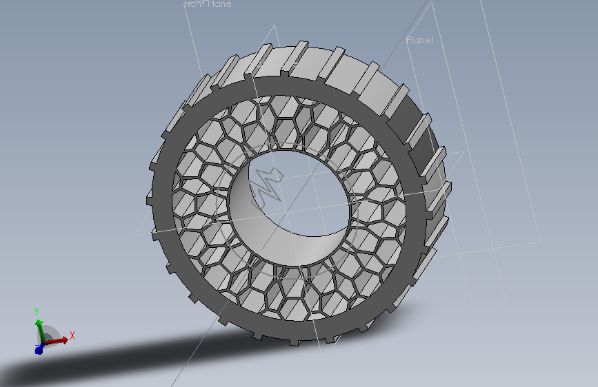 艾漫游者无气轮胎
