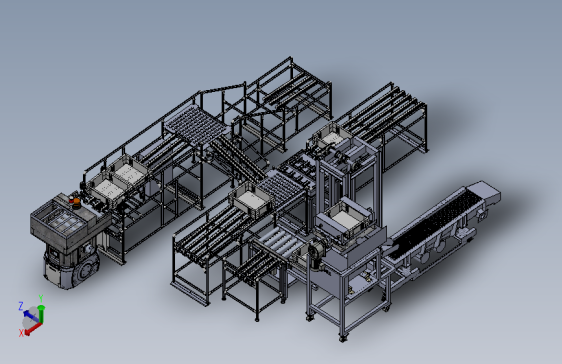 管道机自动化浇注材料