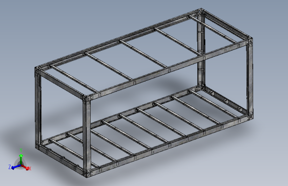 集装箱框架房屋2400x6000x2600钣金