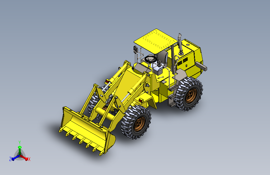 轮式装载机组件