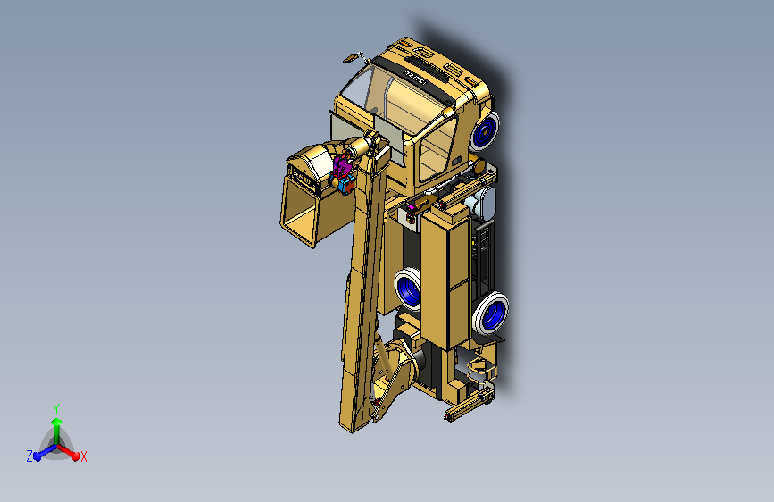 高空作业整车模型