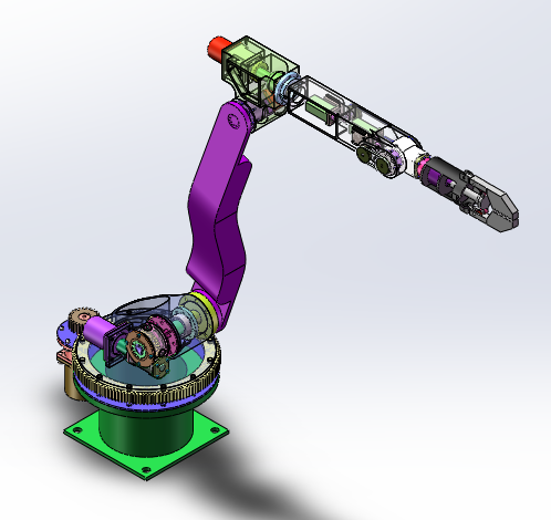 物料抓取机械手