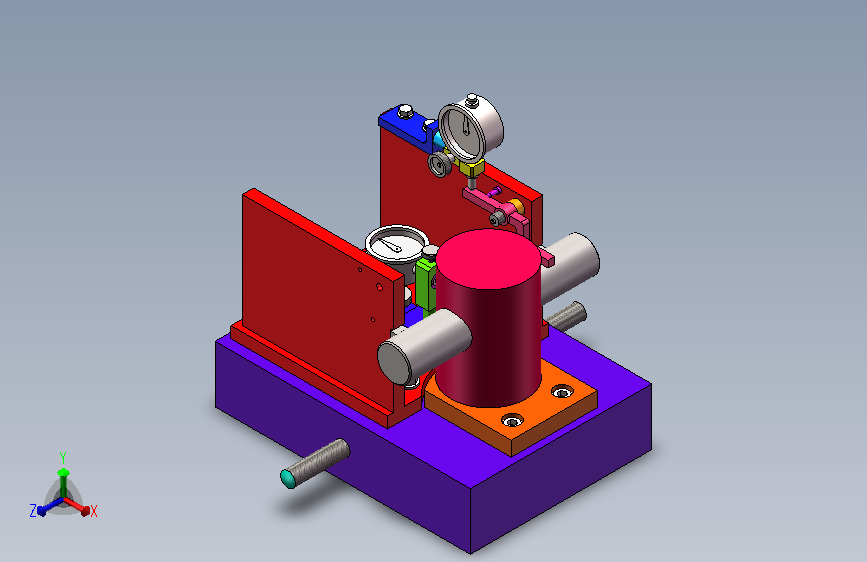 圆柱孔平行度对称度检具=933903=100