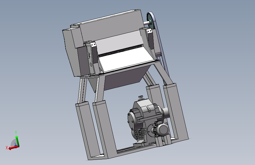甘蔗榨汁机的设计