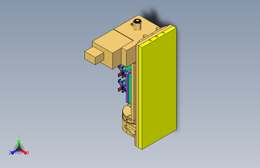 叉架铣平面镗孔零点液压夹具
