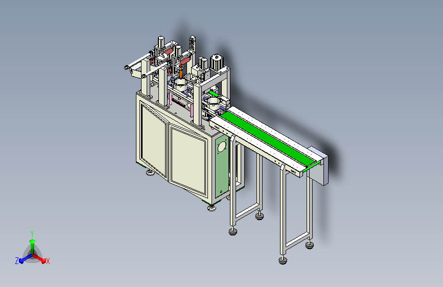电机端盖上料涂油机
