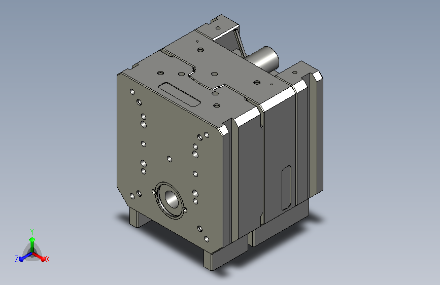发动机尾盖模具