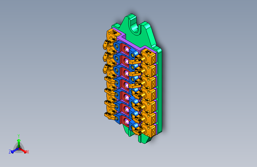 连接板铣方槽液压夹具