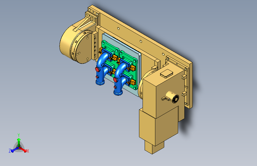 排气管铣面及孔零点四轴液压夹具