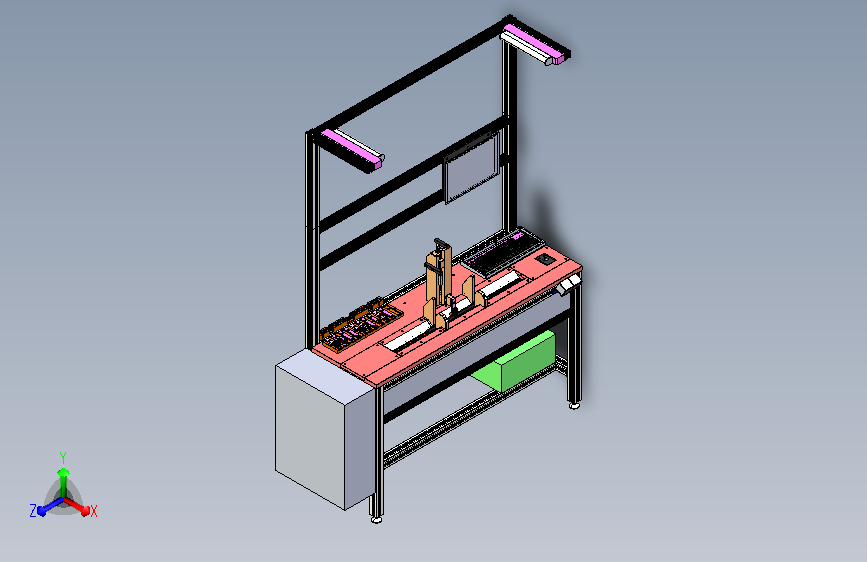 汽车雨刮外形尺寸自动化检测设备