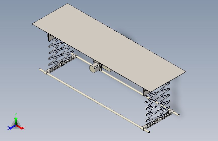 升缩式自动晾衣架