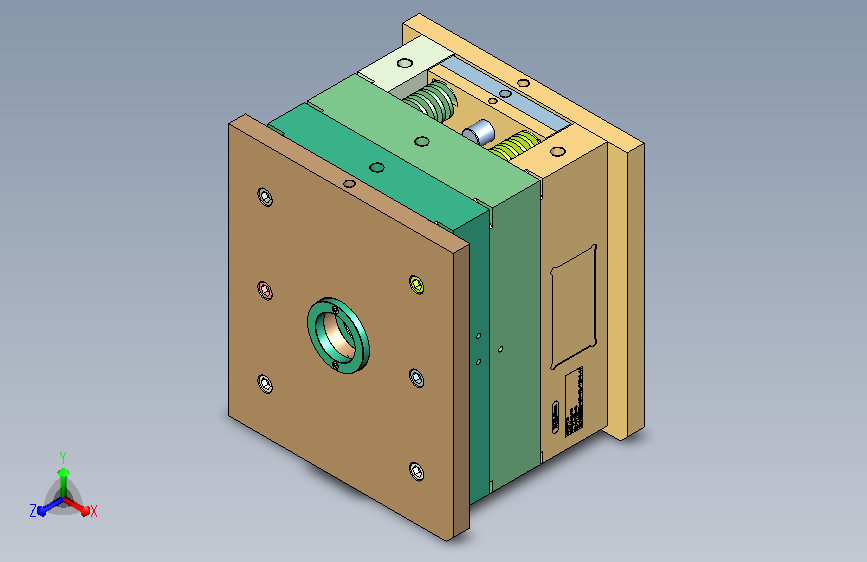 文件盒（注塑模具）