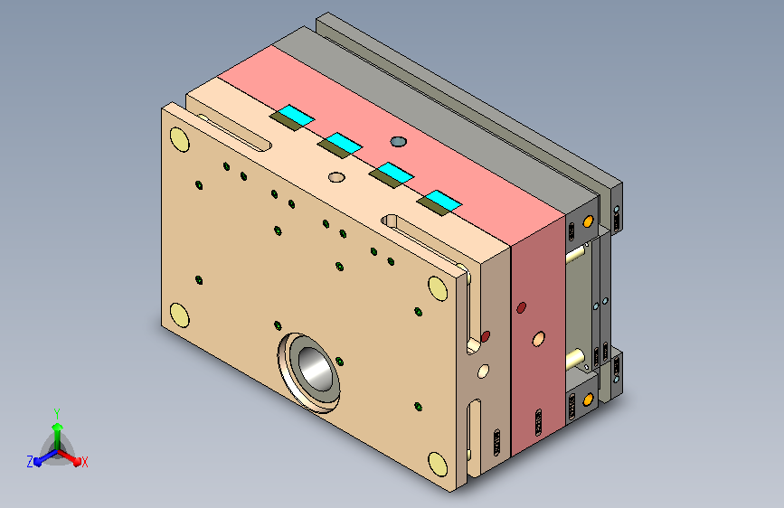 显示器支架（压铸模+铝合金）