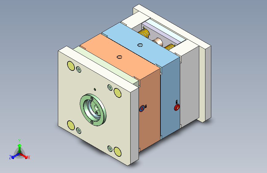 压管码（三板模转水口）