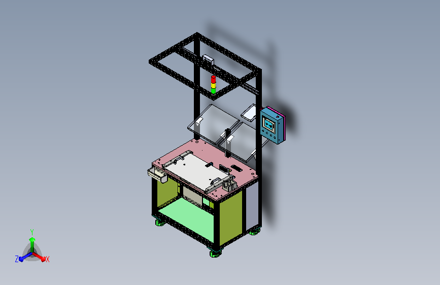 一种人工操作台