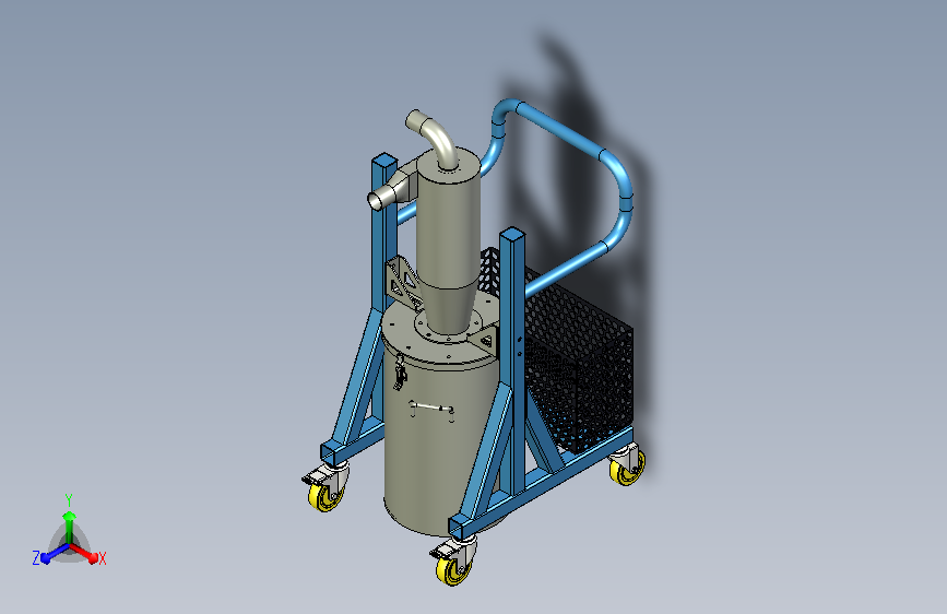 移动式旋风预分离器