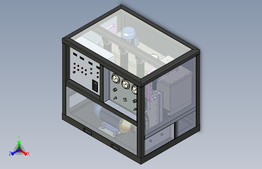 移动式液压配电泵结构设计