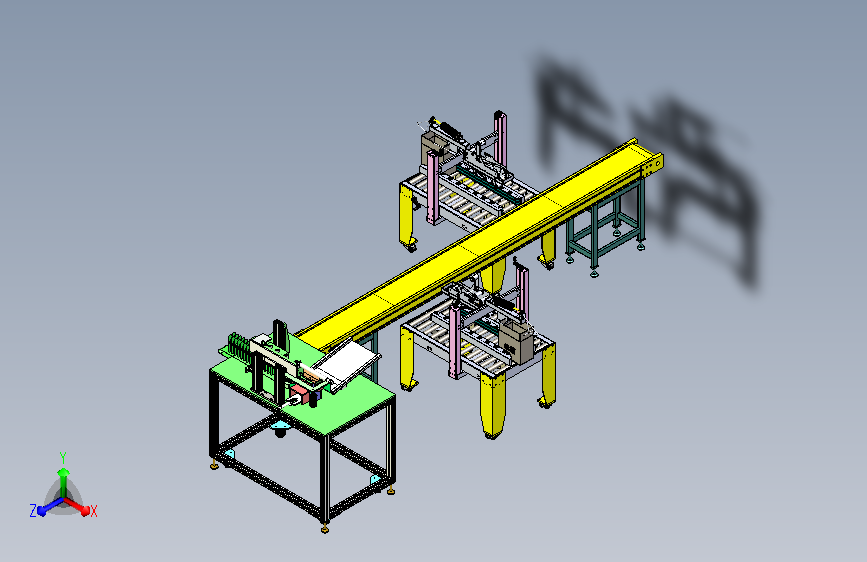 圆柱电池自动包装生产线设计