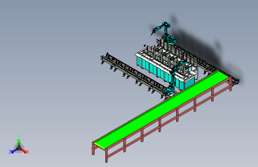 纸箱自动喷码印刷生产线设计