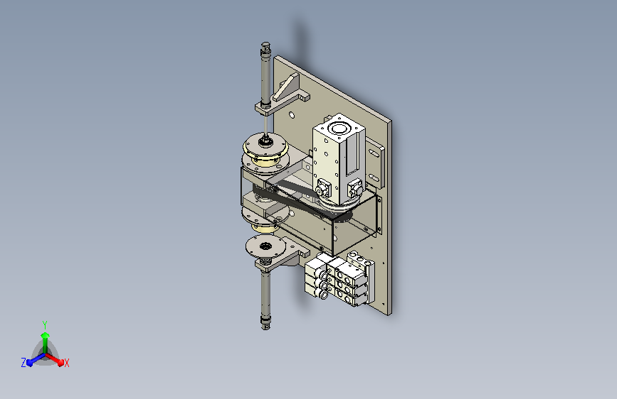 主机连接座分度攻牙夹具
